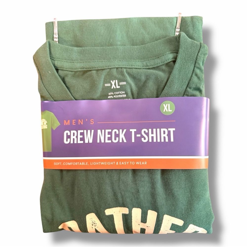 NWT Men's Green "I'd Rather Be Golfing" Crew Neck T-Shirt Size XL Lightweight